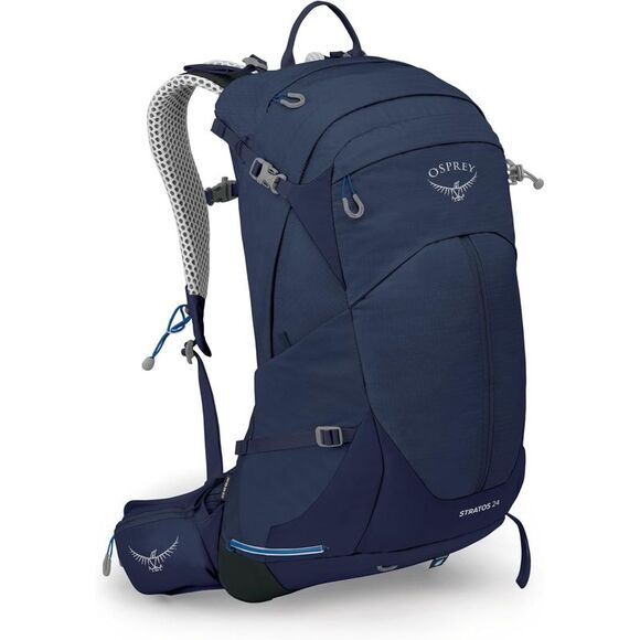 Osprey Handbags - Osprey Stratos 24L Mens Hiking Backpack - Cetacean Blue